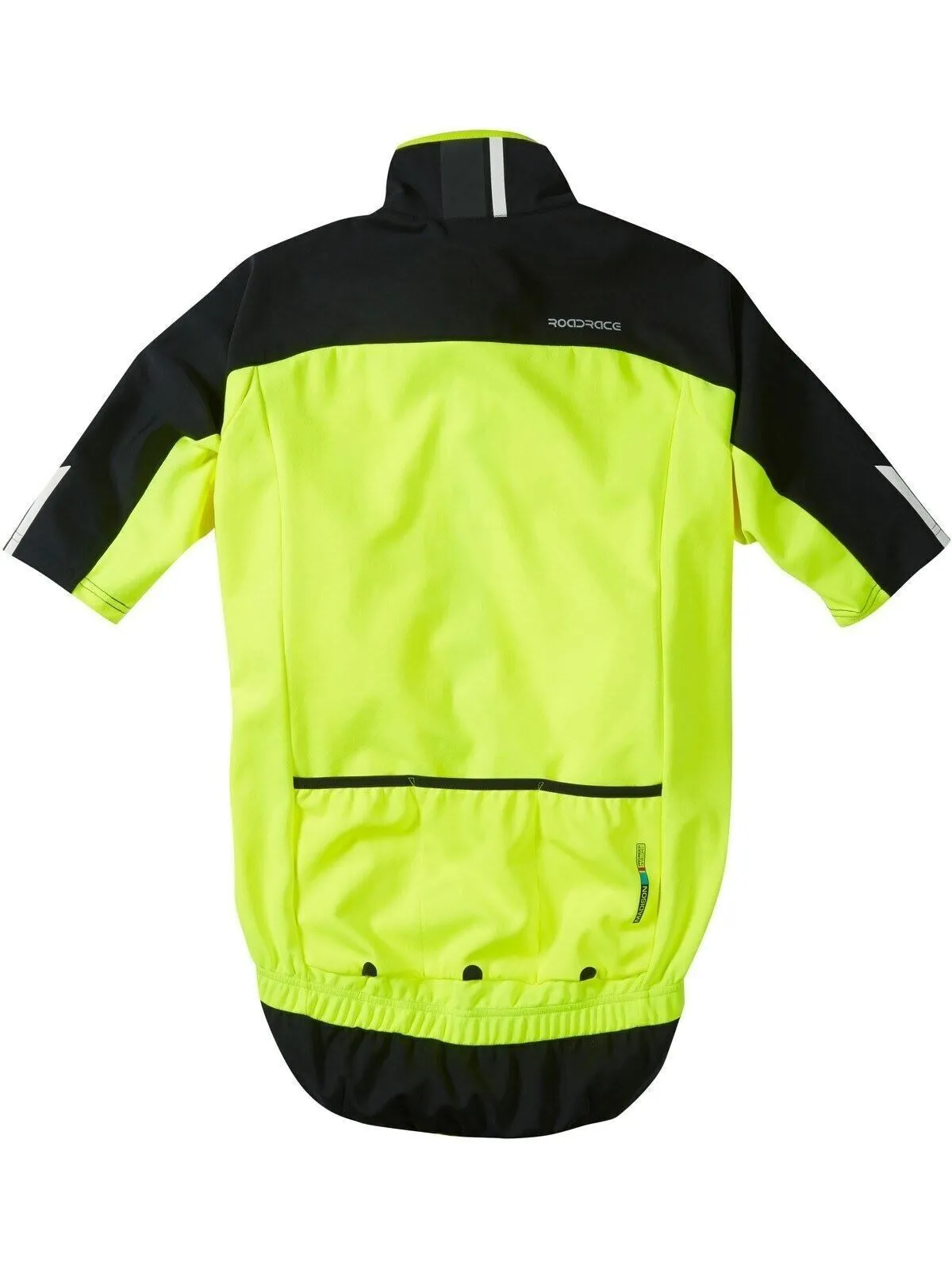 Madison RoadRace Optimus Men's Short Sleeve Thermal Jersey - XS - Yellow / Black