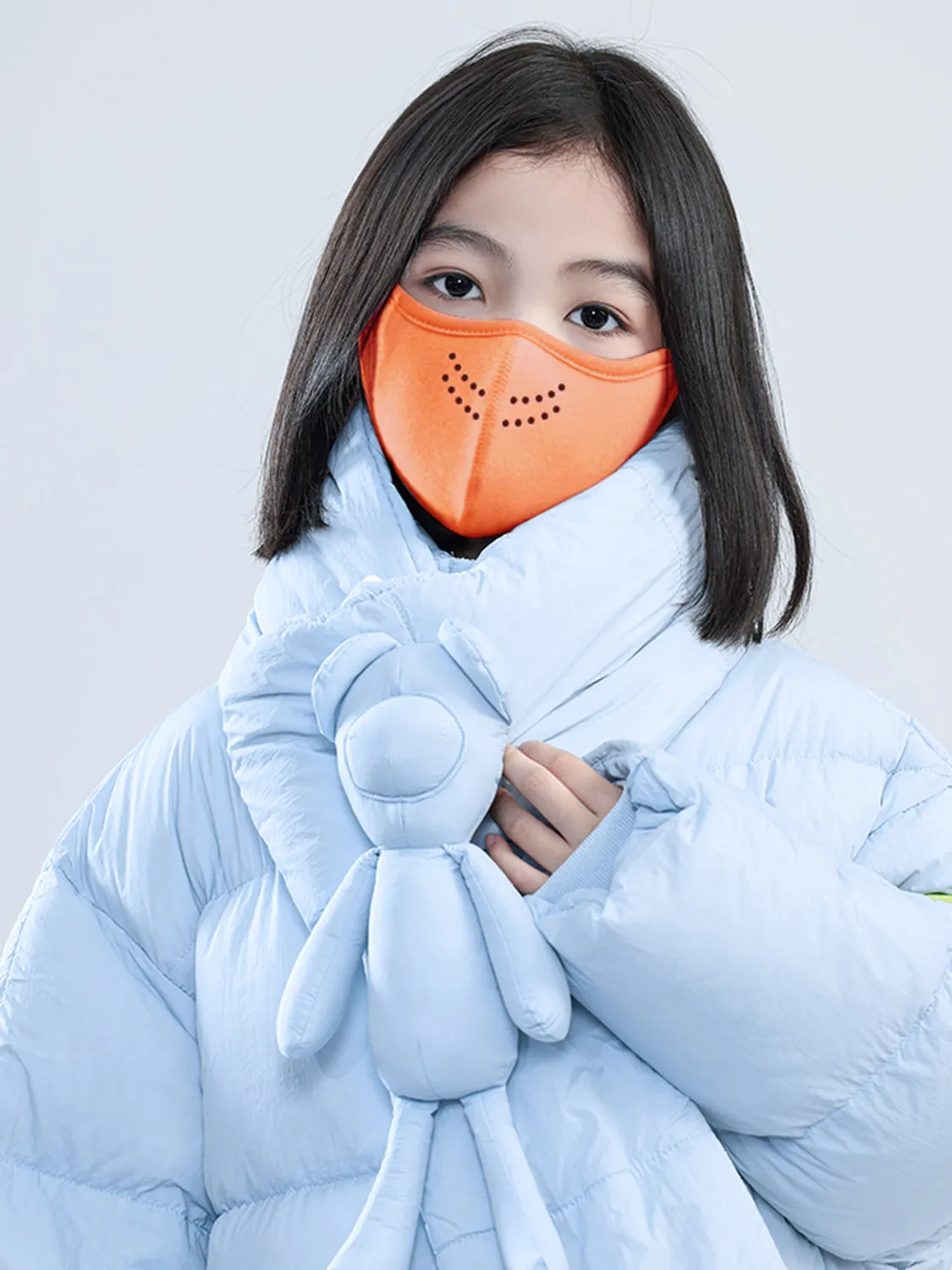 MDOG Breathable Windproof Thermal Fleece Mask Winter for Kids