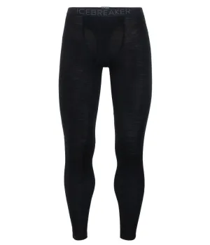 MEN'S 175 EVERYDAY LEGGINGS WITH FLY - BLACK