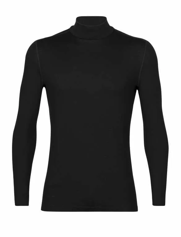 MEN'S 260 TECH LONG SLEEVE TURTLENECK - BLACK