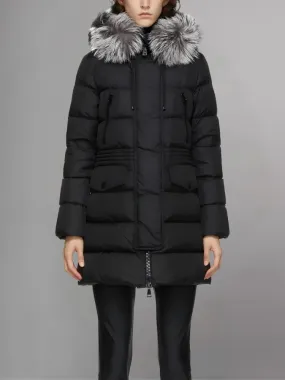 Moncler Black 'Aphroti' Hooded Parka Jacket