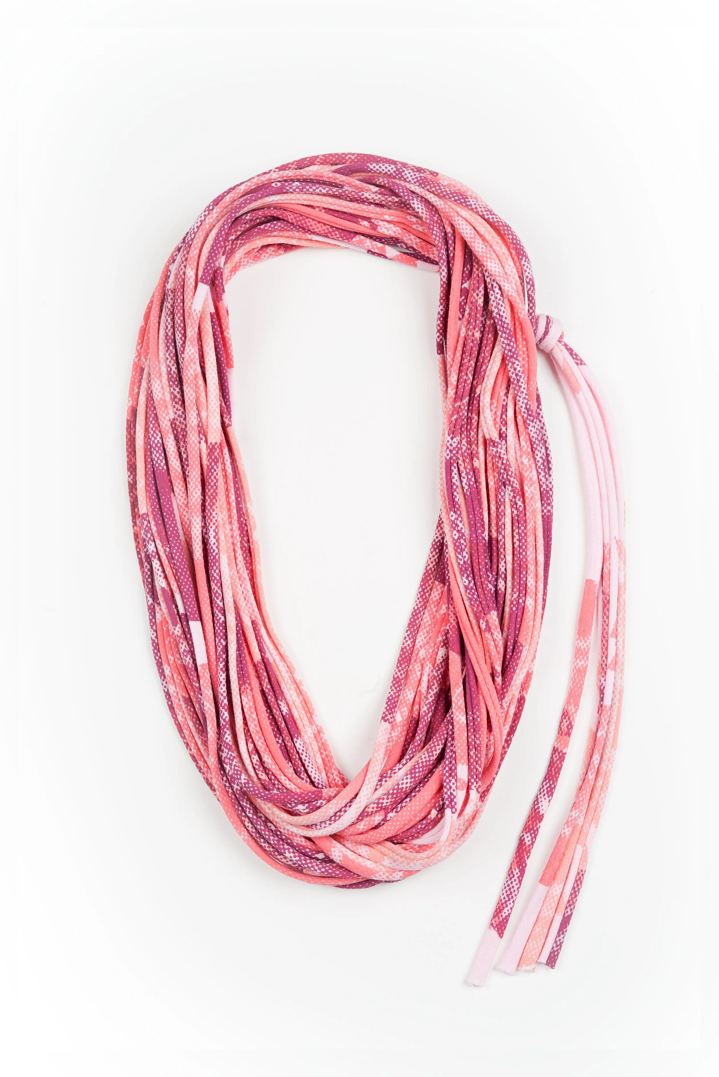 Necklush Infinity Scarf / Living Coral & Papaya Pink / Unisex