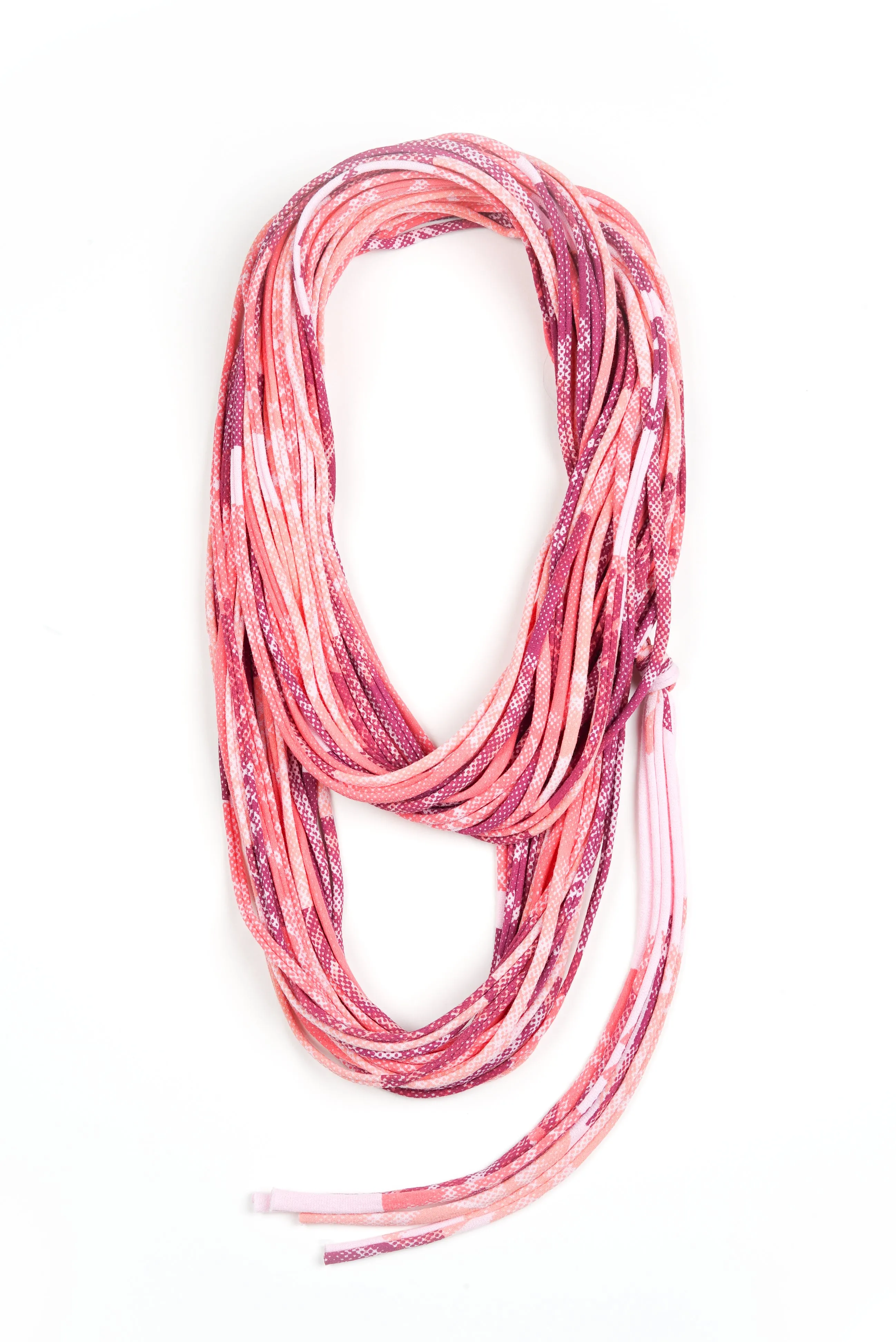 Necklush Infinity Scarf / Living Coral & Papaya Pink / Unisex