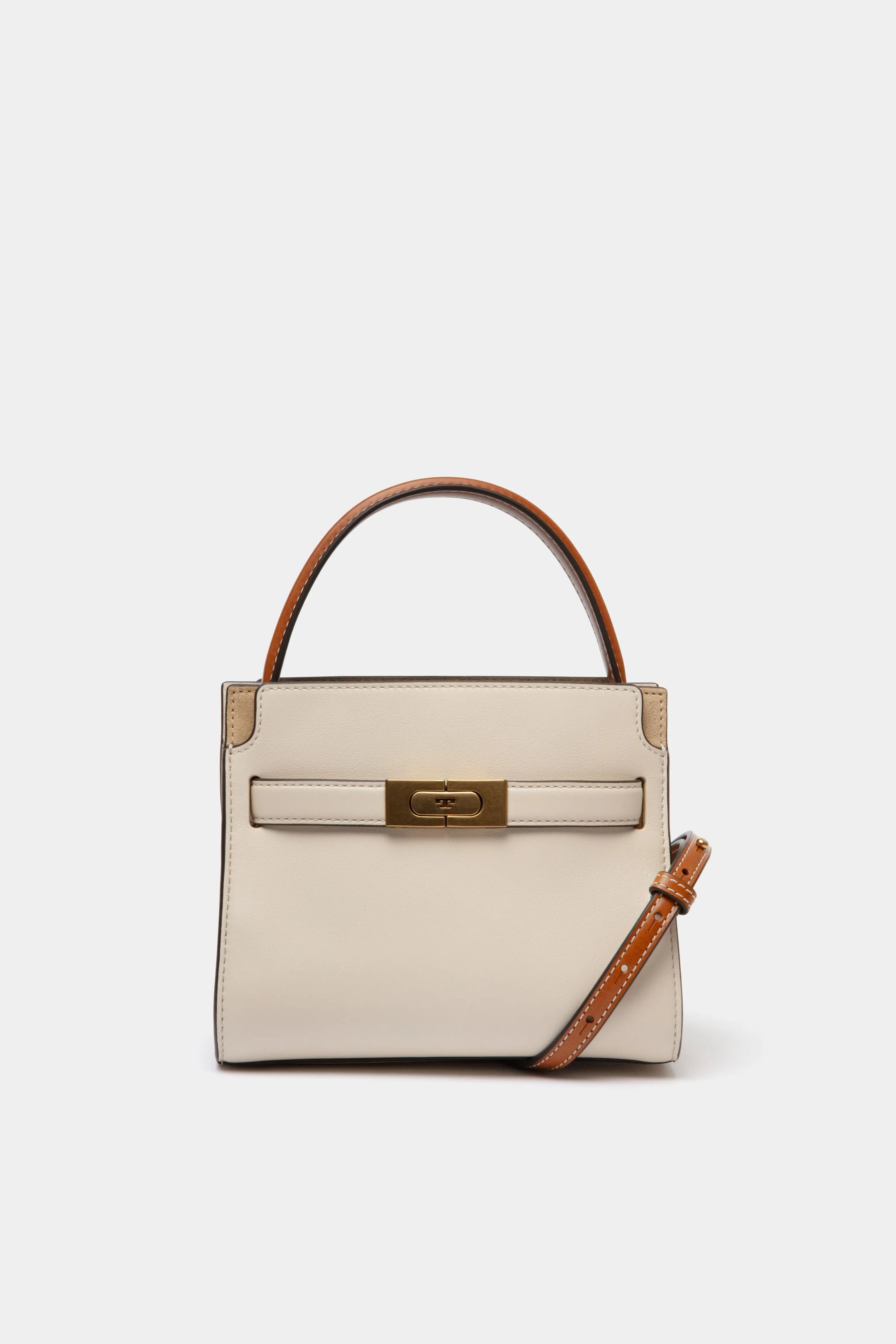 New Cream Lee Radziwill Petite Double Bag