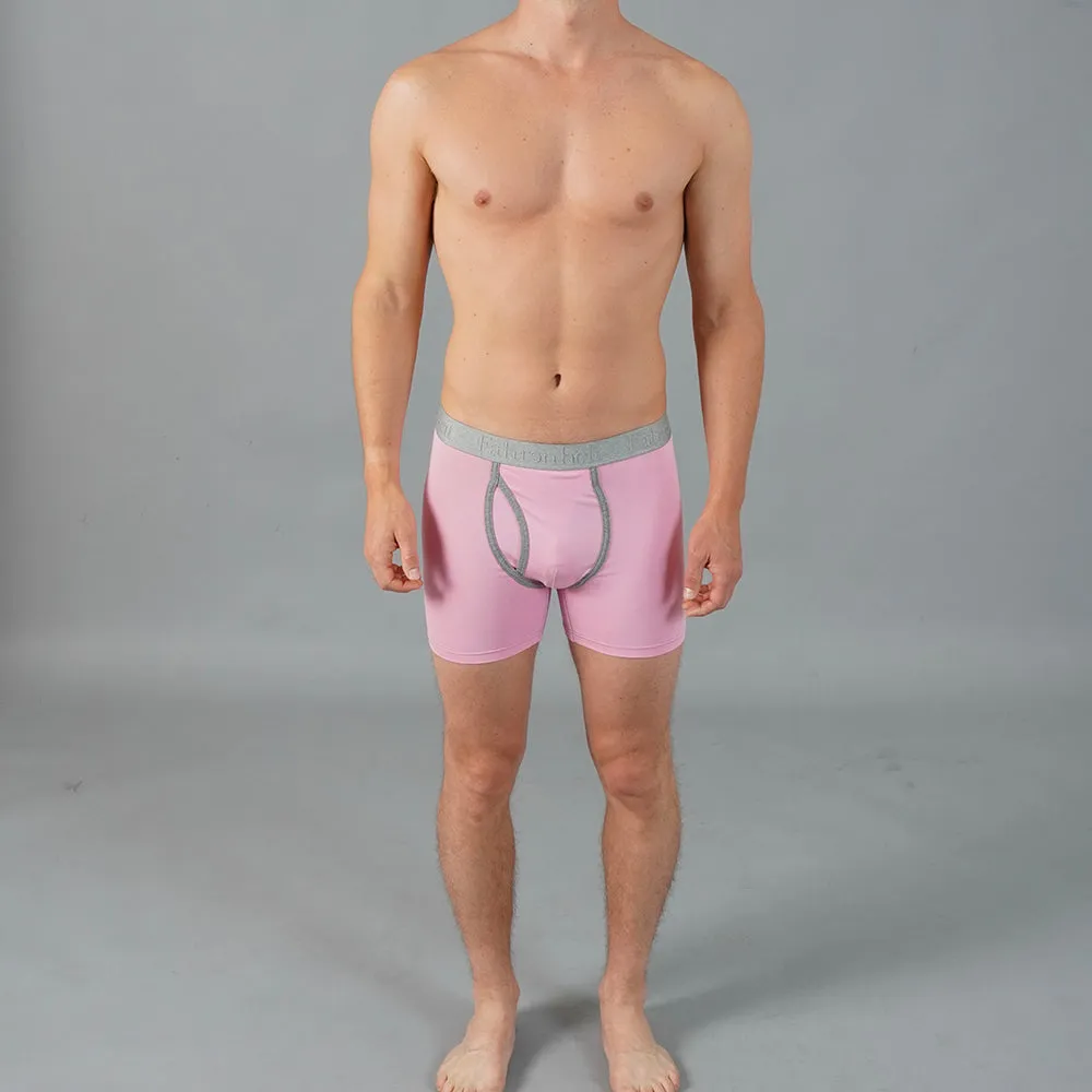 Newman Boxer Brief | Solid Pink