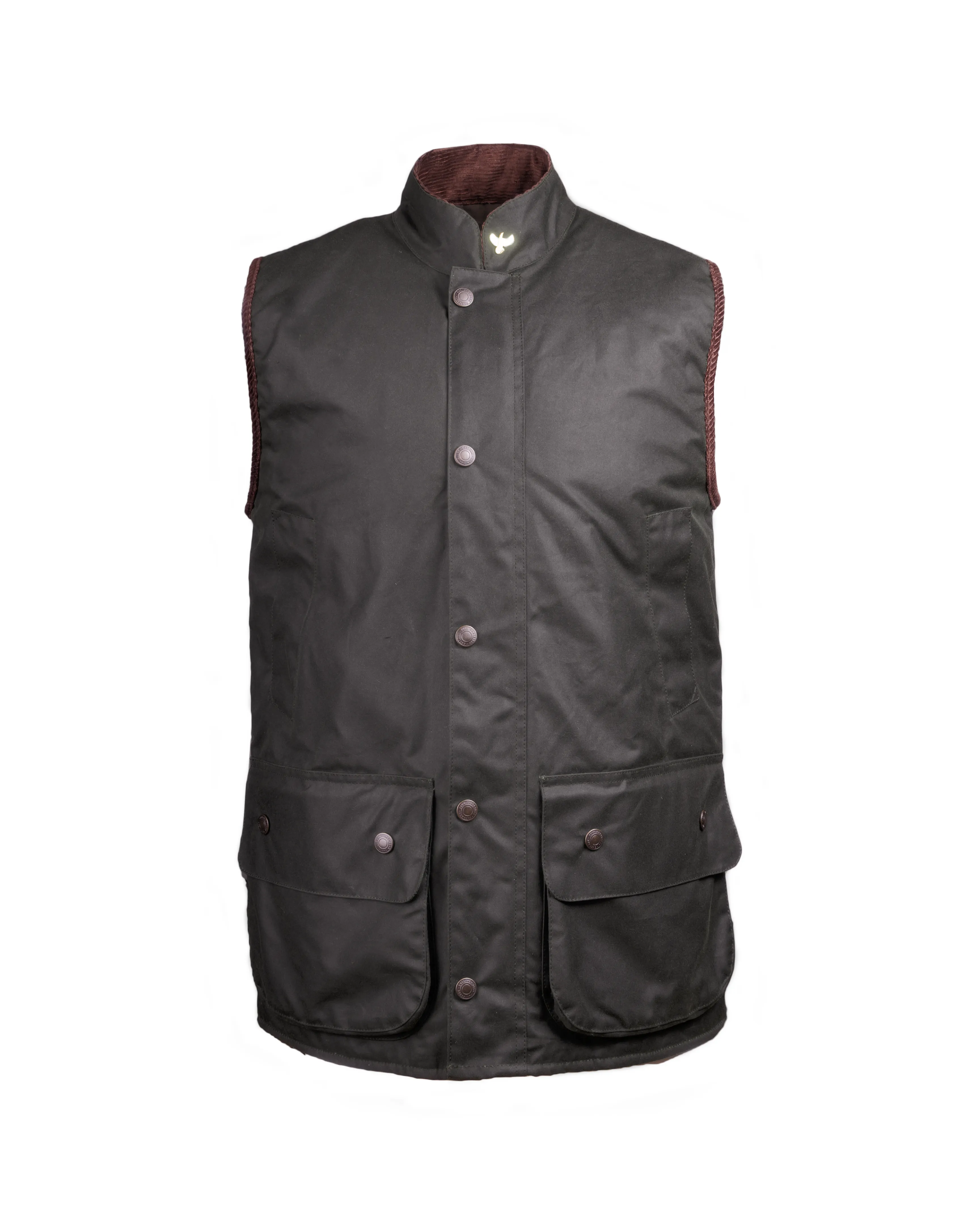 Oakland Wax Gilet - Sage