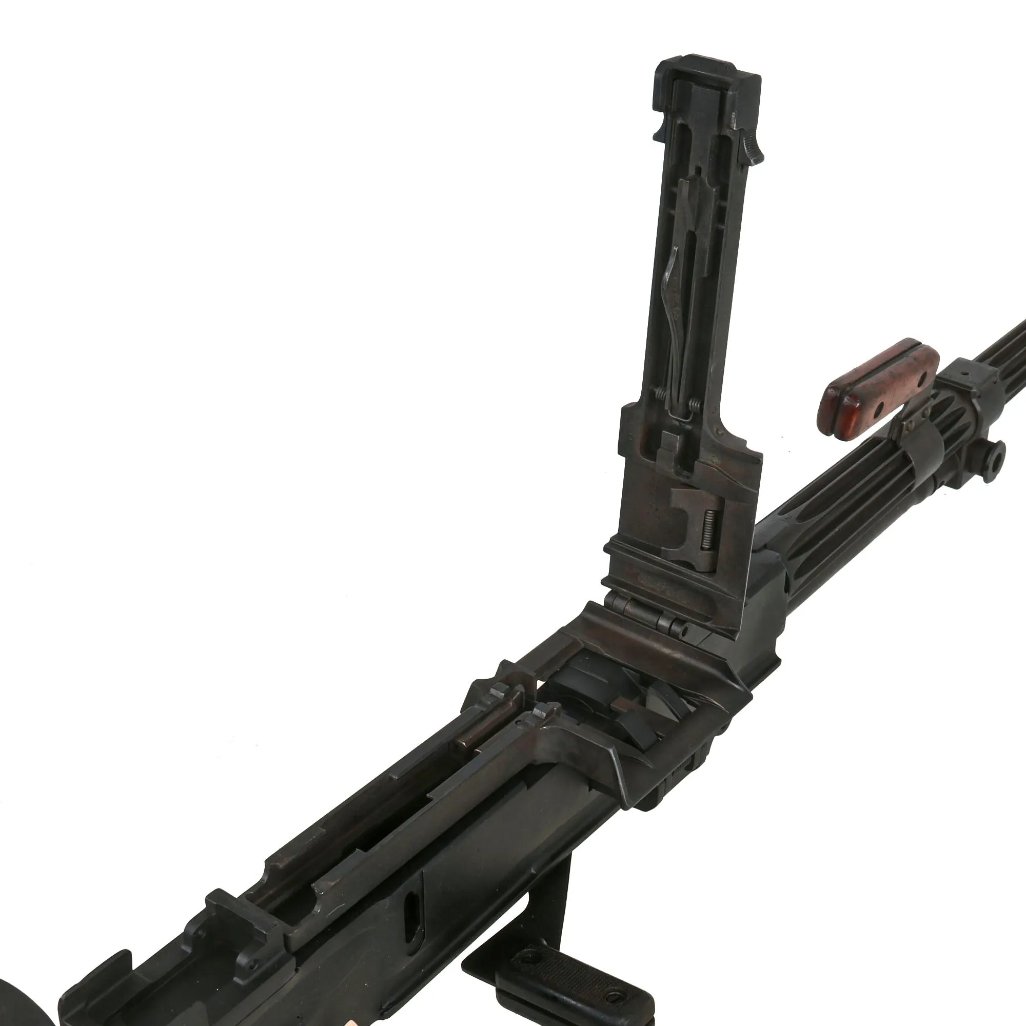 Original Cold War Polish SGMT Tanker Bow Mounted Display Machine Gun with Solenoid - dated 1963