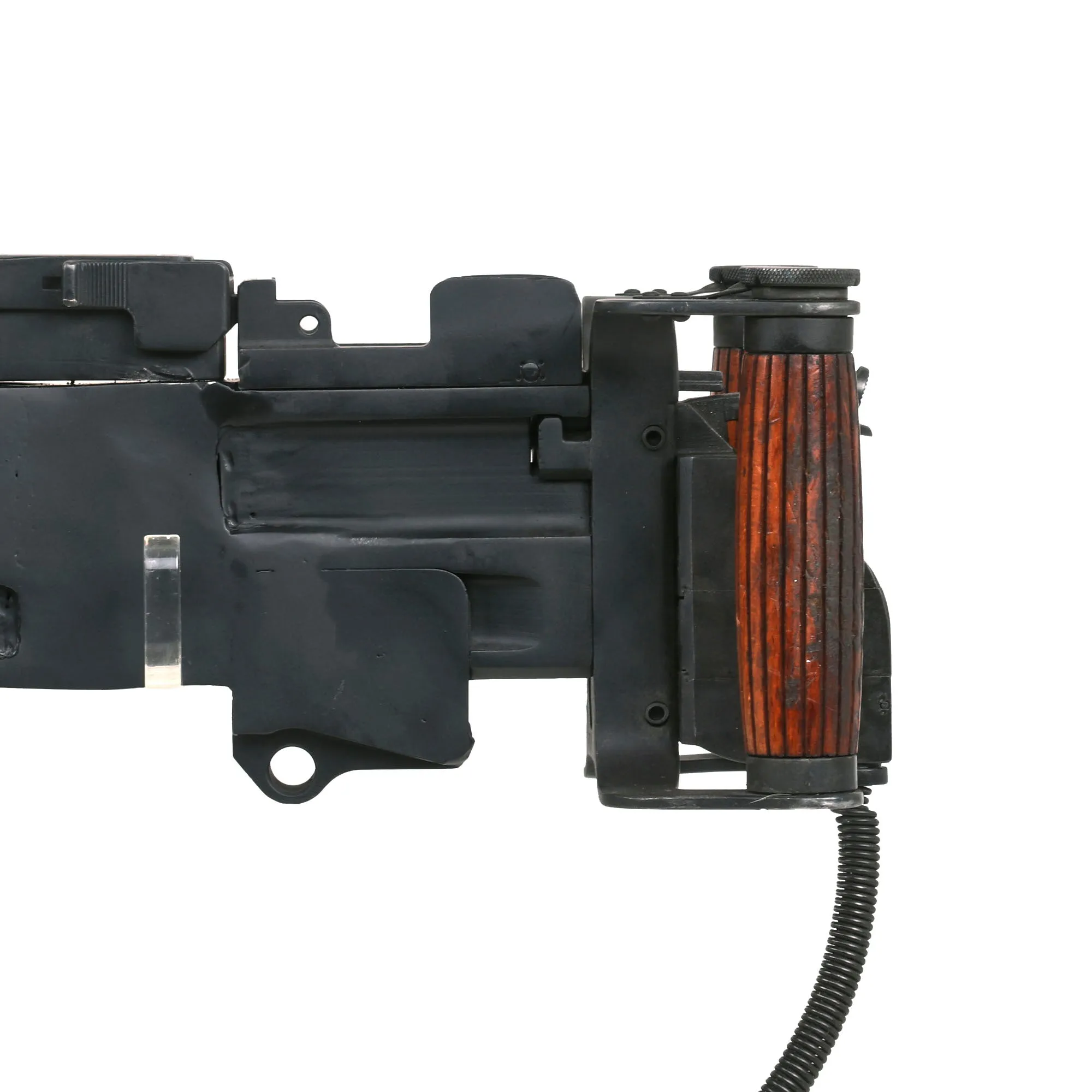 Original Cold War Polish SGMT Tanker Bow Mounted Display Machine Gun with Solenoid - dated 1963