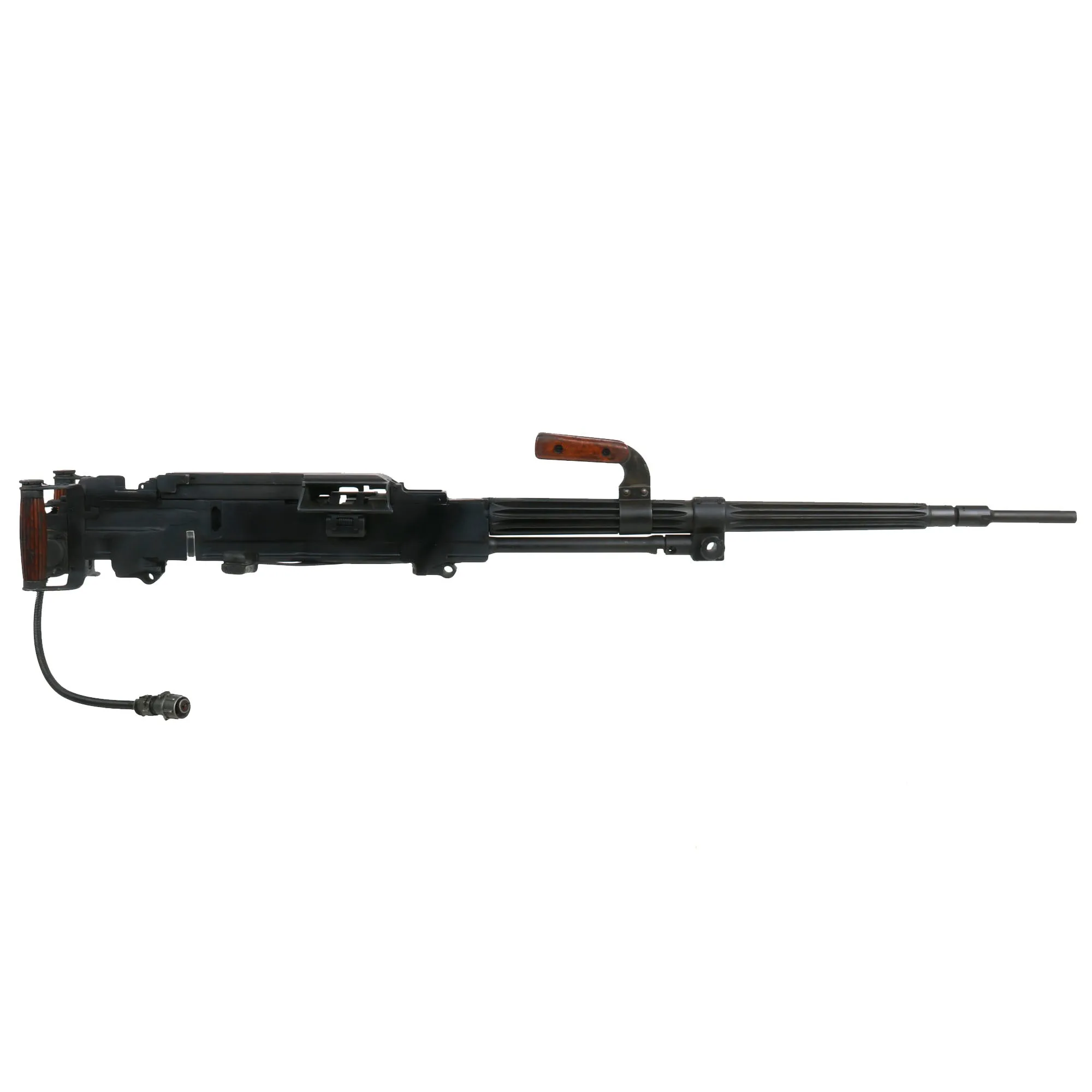 Original Cold War Polish SGMT Tanker Bow Mounted Display Machine Gun with Solenoid - dated 1963