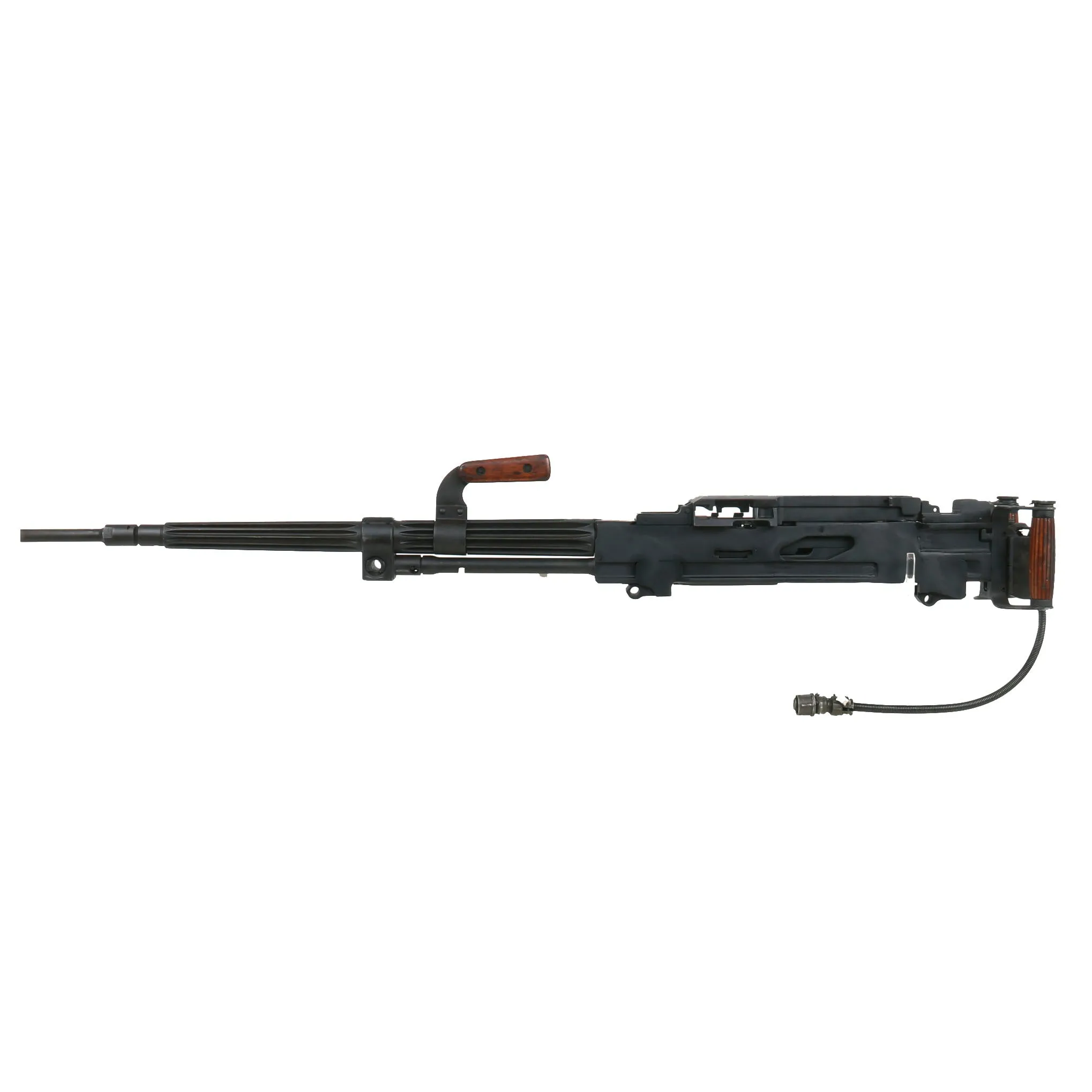 Original Cold War Polish SGMT Tanker Bow Mounted Display Machine Gun with Solenoid - dated 1963