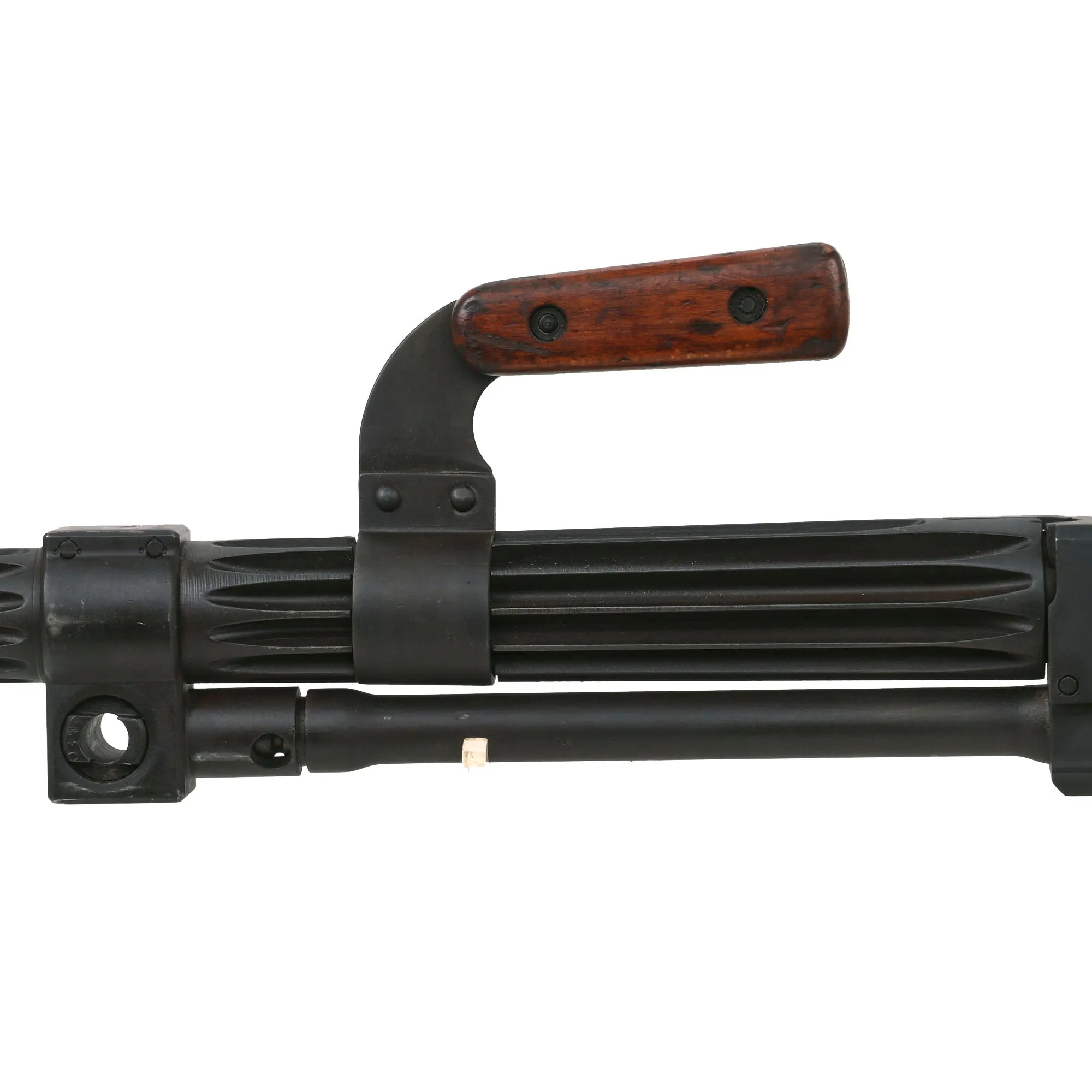 Original Cold War Polish SGMT Tanker Bow Mounted Display Machine Gun with Solenoid - dated 1963