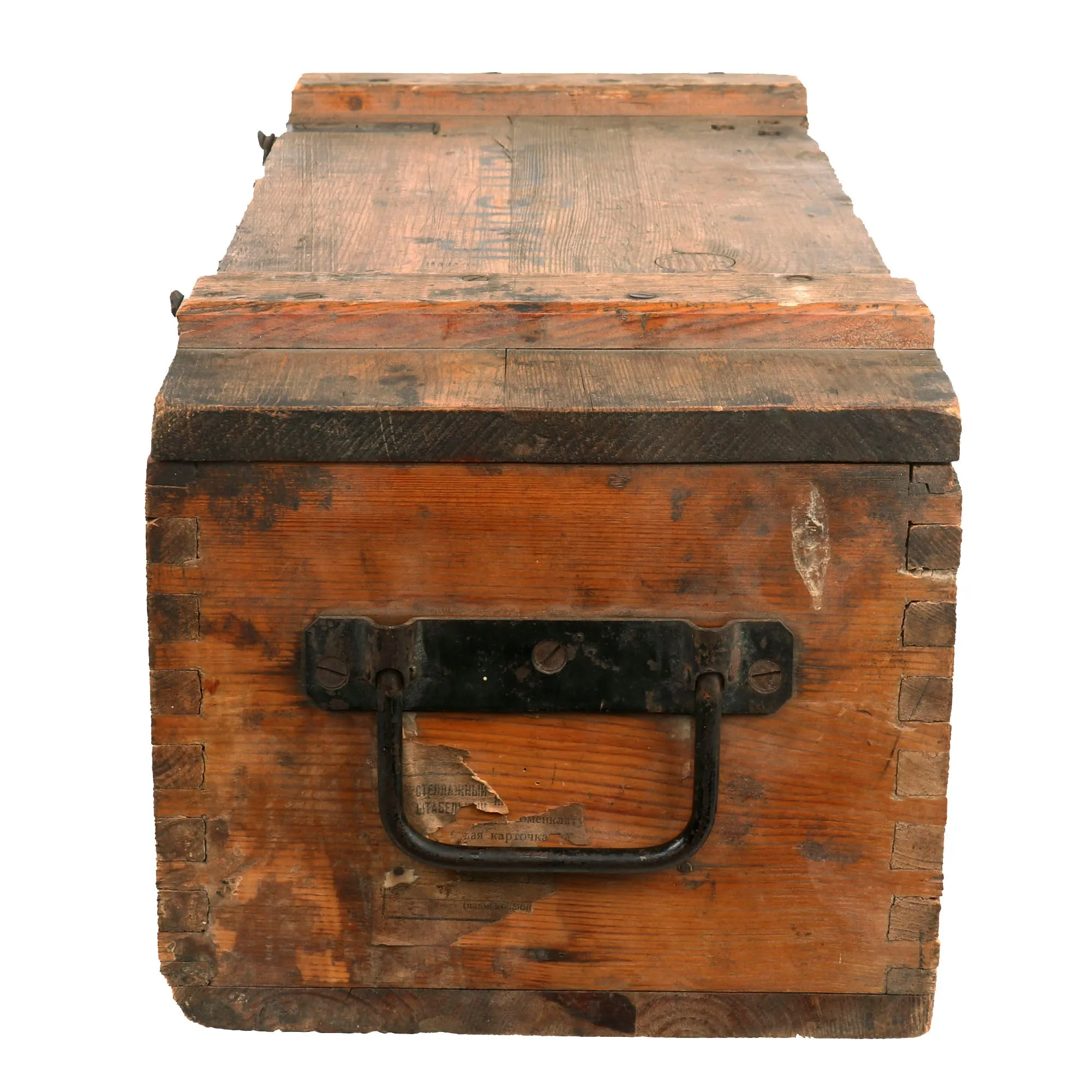 Original German WWII 5cm Sprgr. 41 L'spur. High Explosive 30 Round Ammunition Crate with Markings