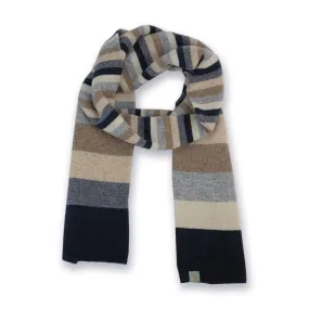 Otto & Spike Number 1 Scarf - Black College Grey