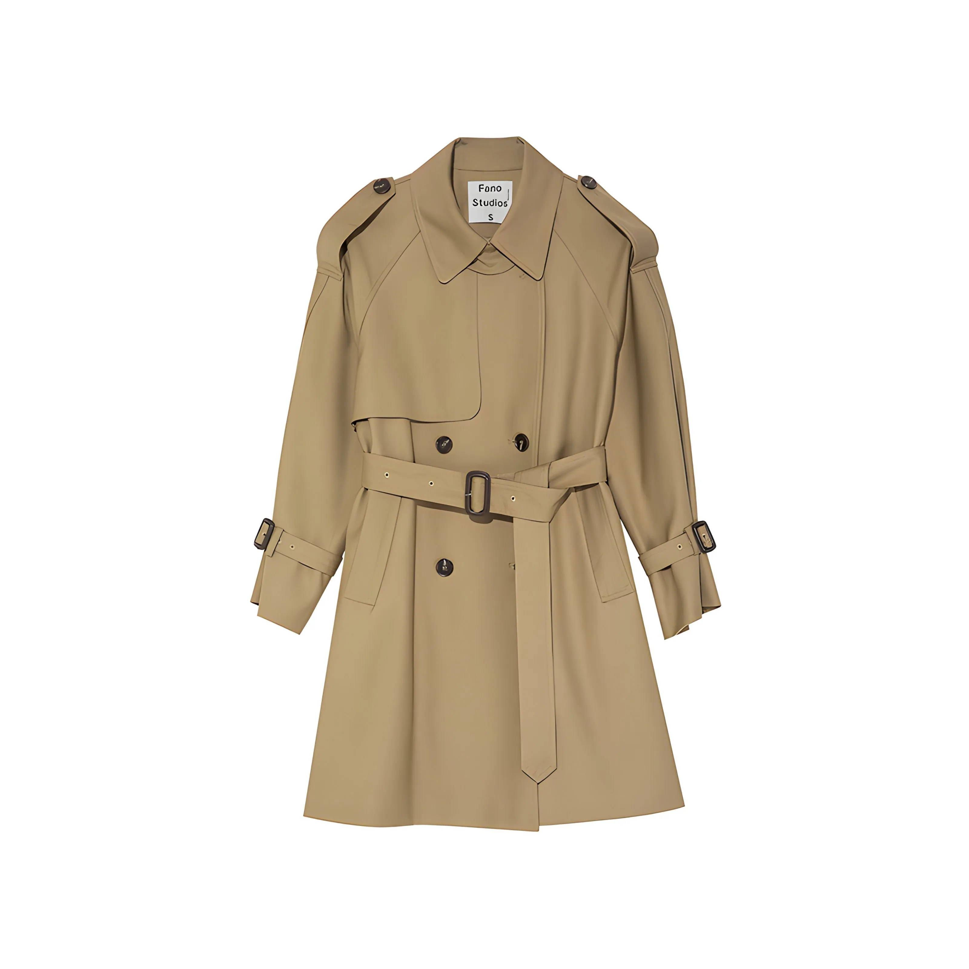 Parisian Autumn: Vintage-Inspired Midi Trench Coat