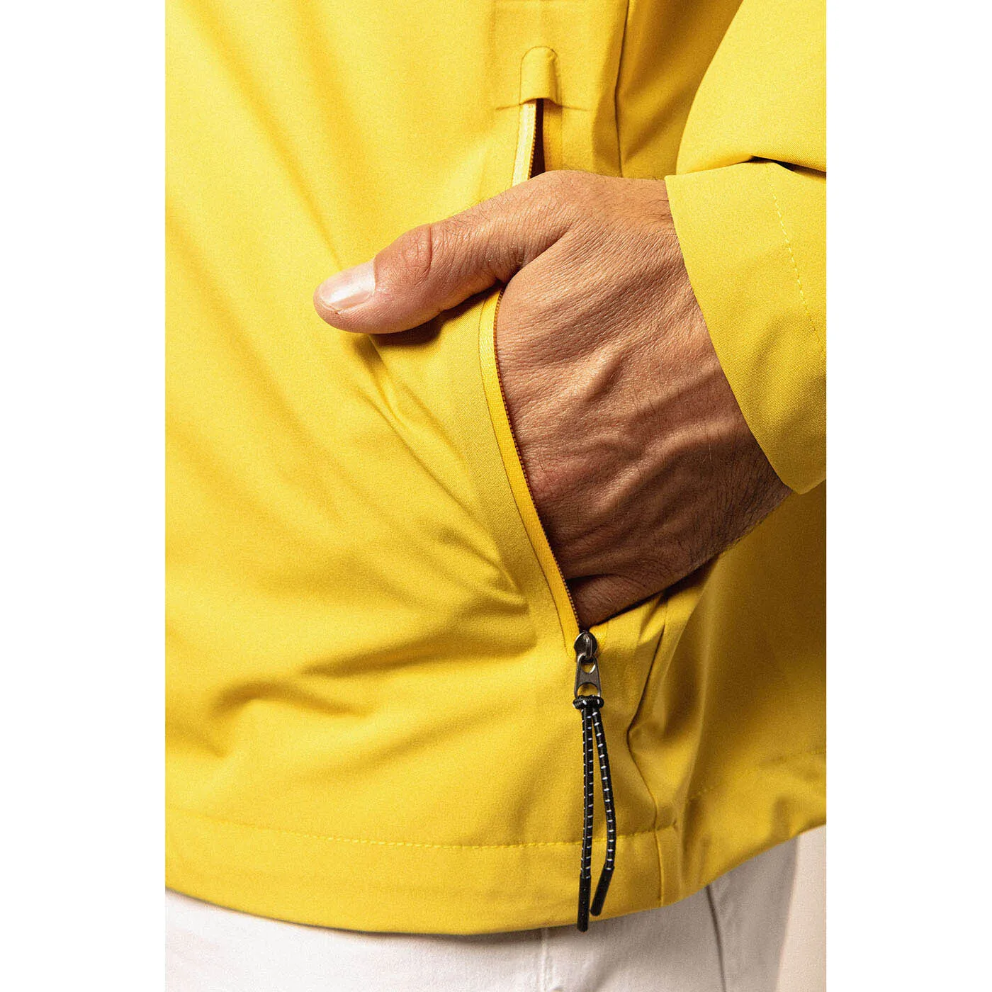 Parka Storm jaune en nylon