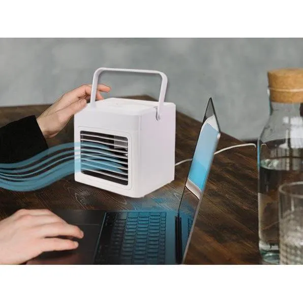 Personal Air Conditioner, Quiet USB Air Cooler with 3-Speed