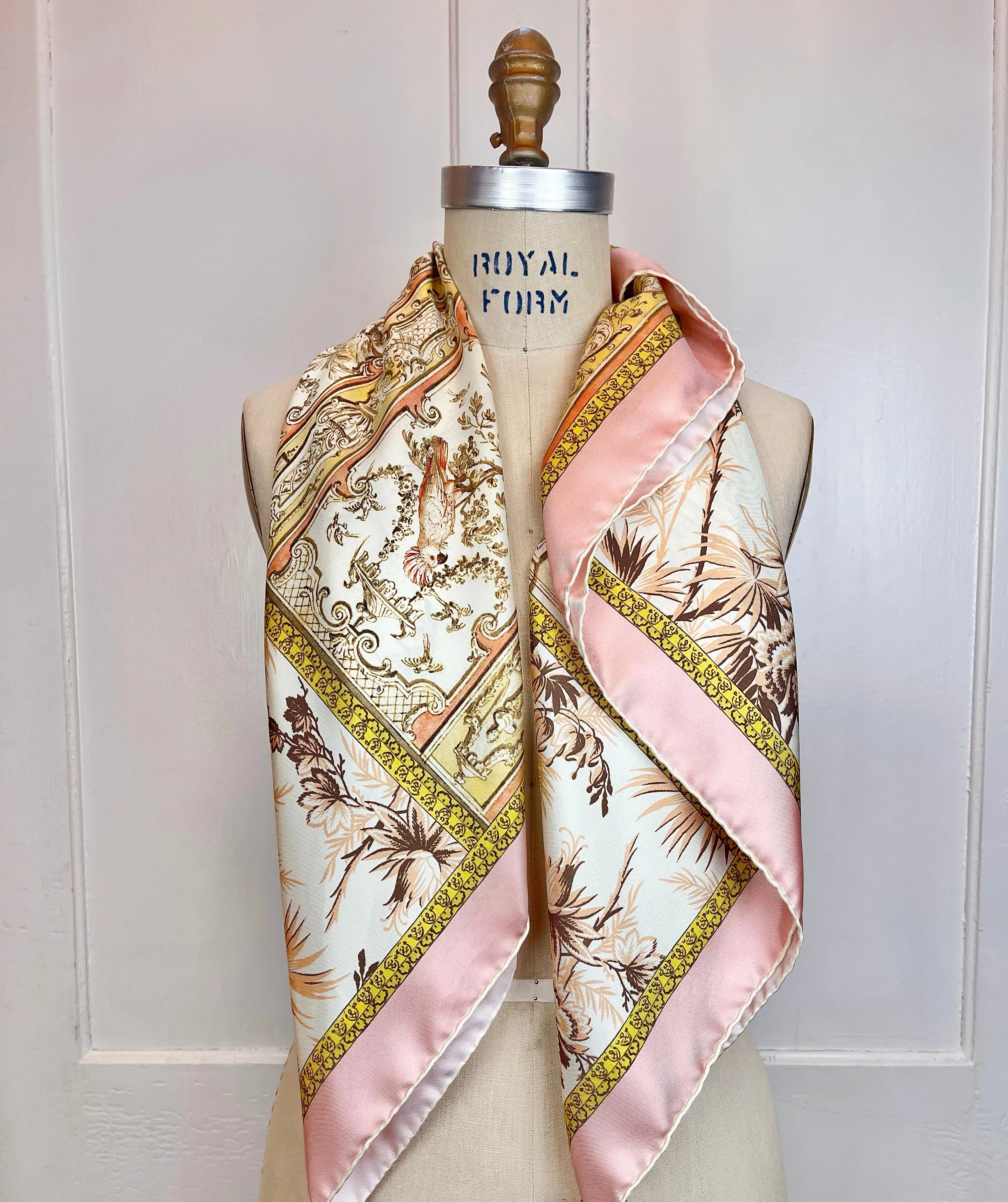 Personalized Mural Menagerie Scarf