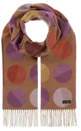 Pink Dots Oversized Cashmink Scarf