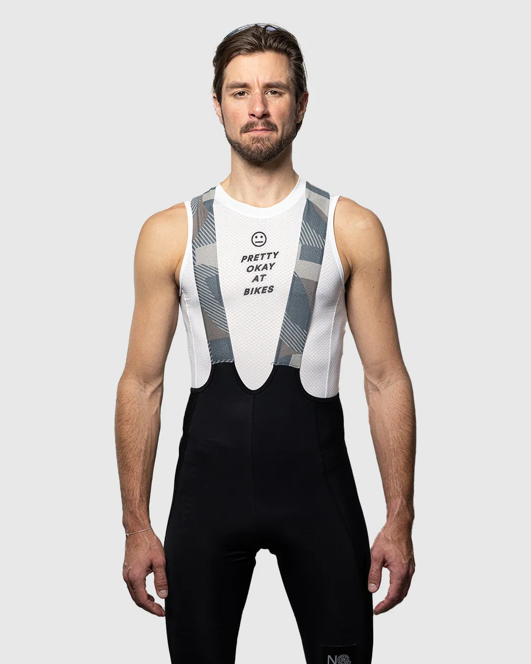 Pretty Okay at Bikes® Sleeveless Base Layer