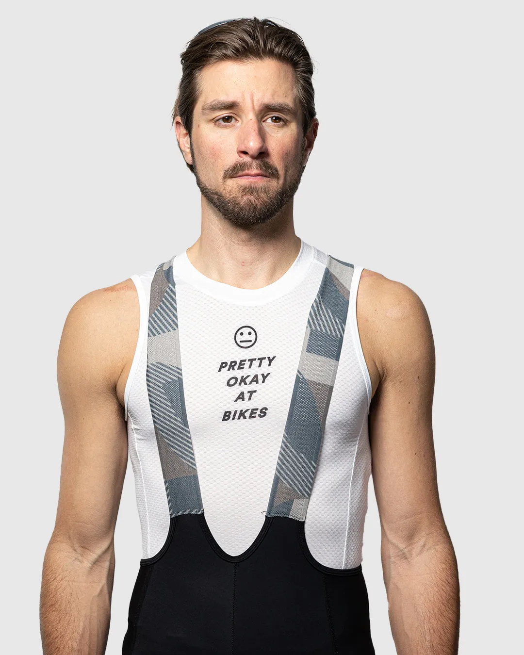 Pretty Okay at Bikes® Sleeveless Base Layer