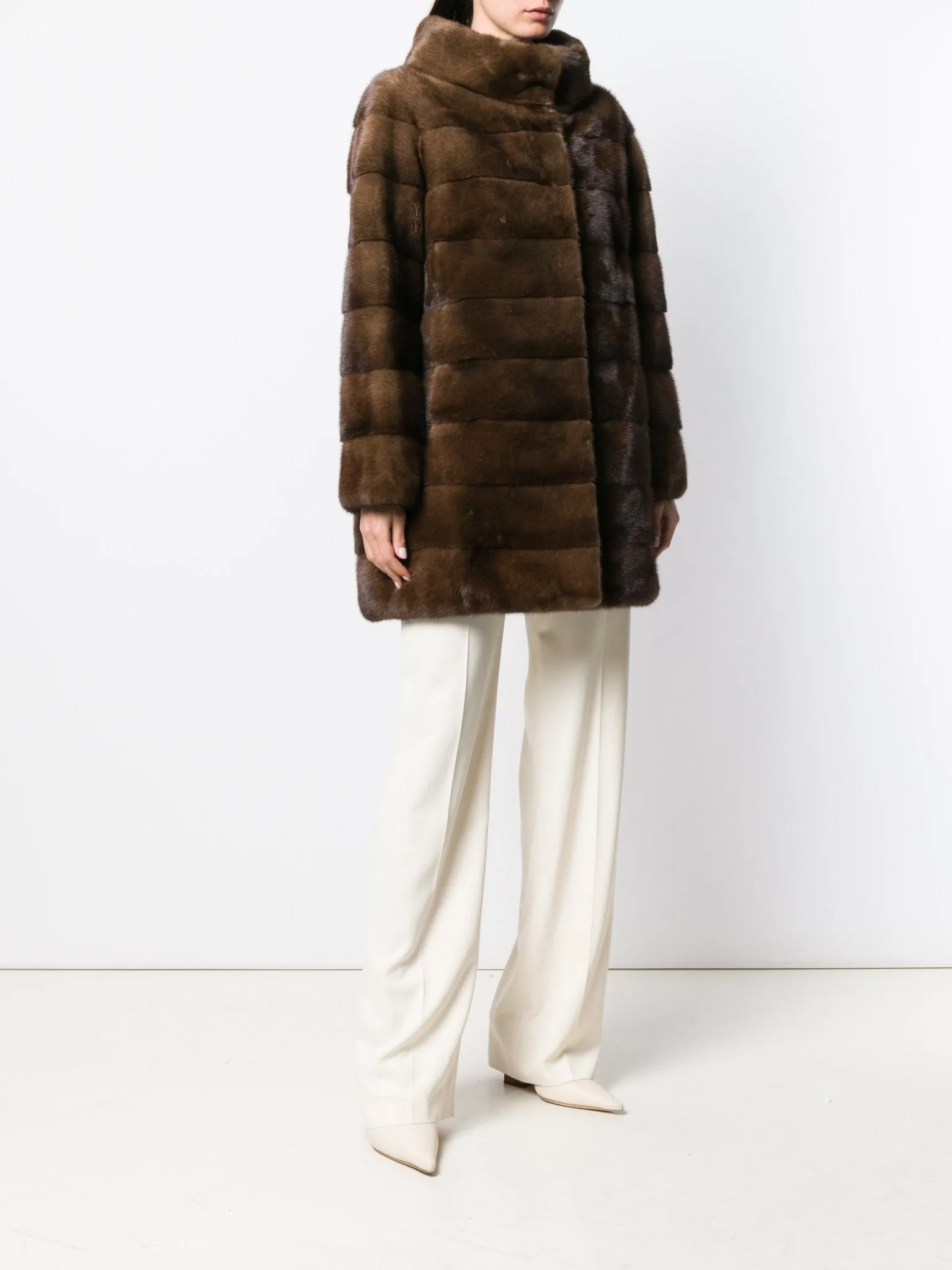 "FRANCELLICO" Mink Coat