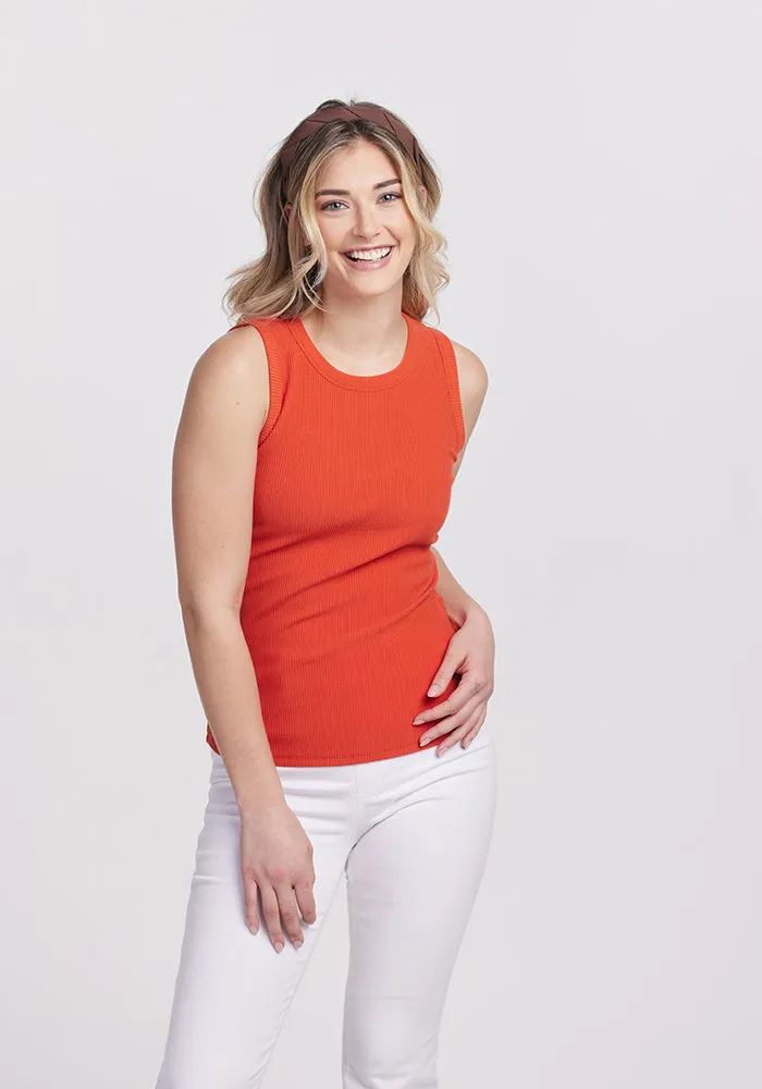 Raegan Ribbed Tank Top • Final Sale Deals!