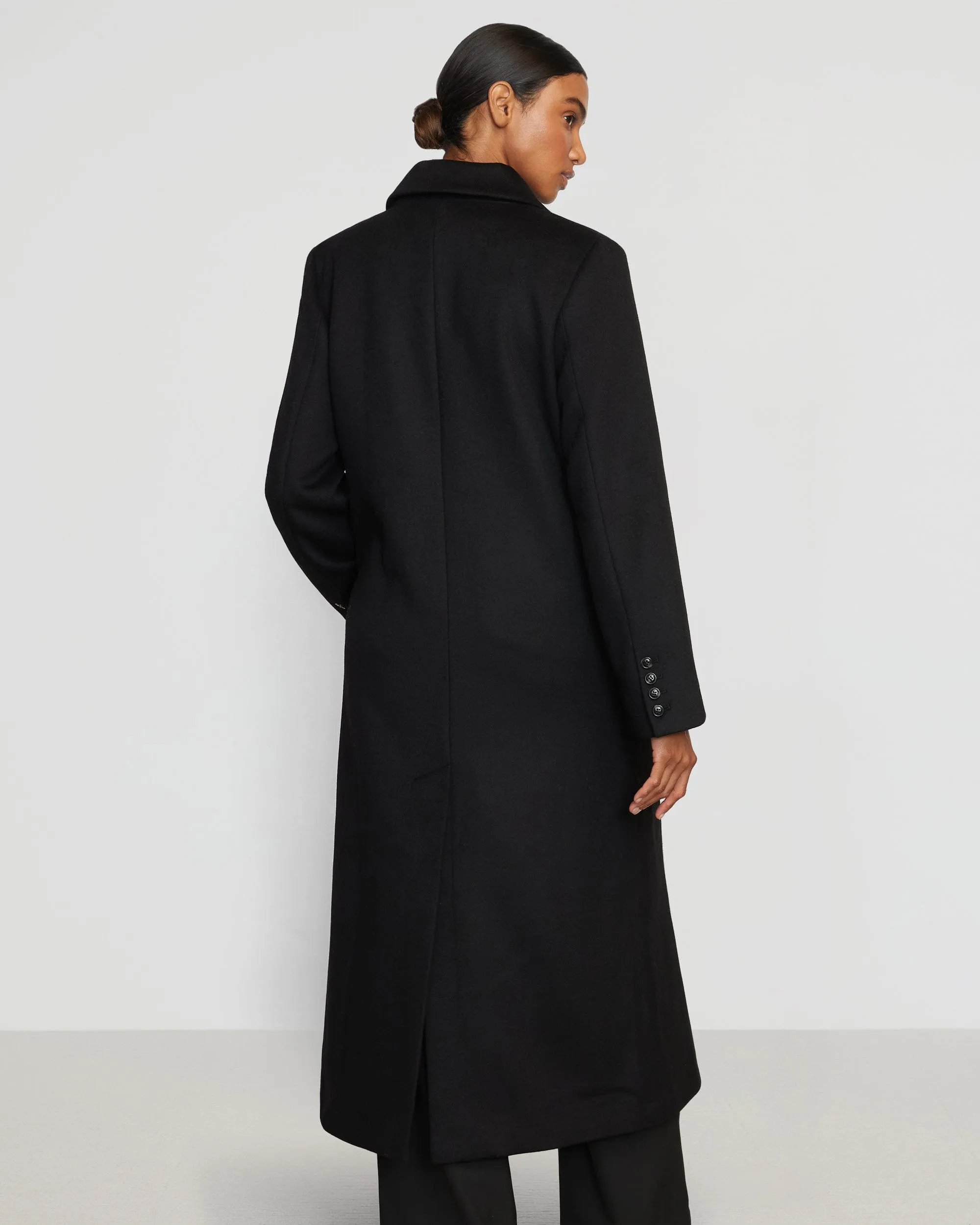 Ravenna Wool-Blend Maxi Coat