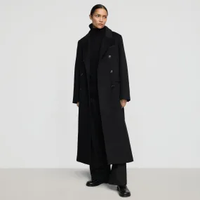 Ravenna Wool-Blend Maxi Coat