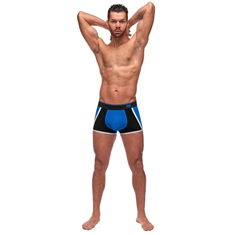 Retro Sport Panel Short - Small - Blue/ Black