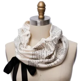 Ribbon Book Scarf | Alice In Wonderland