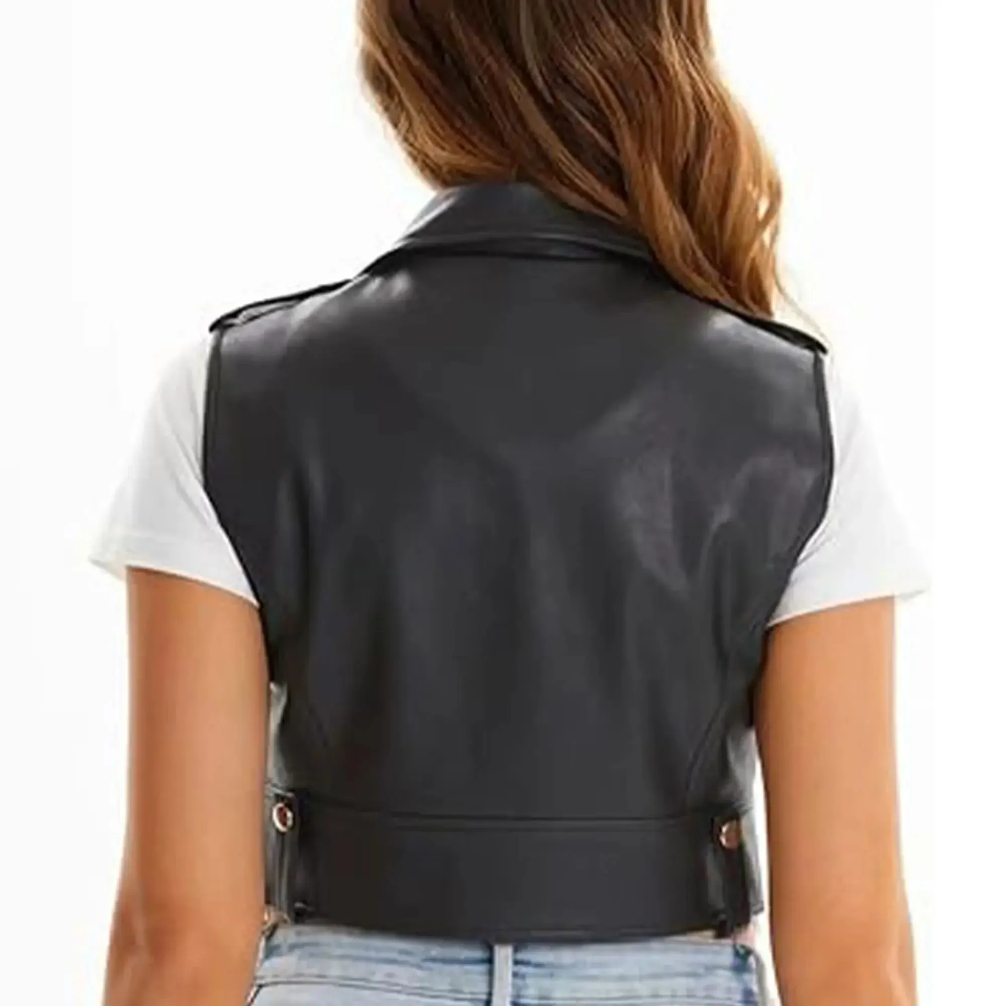 Rogue Rider Womens Leather Vest