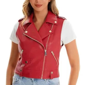 Rogue Rider Womens Leather Vest