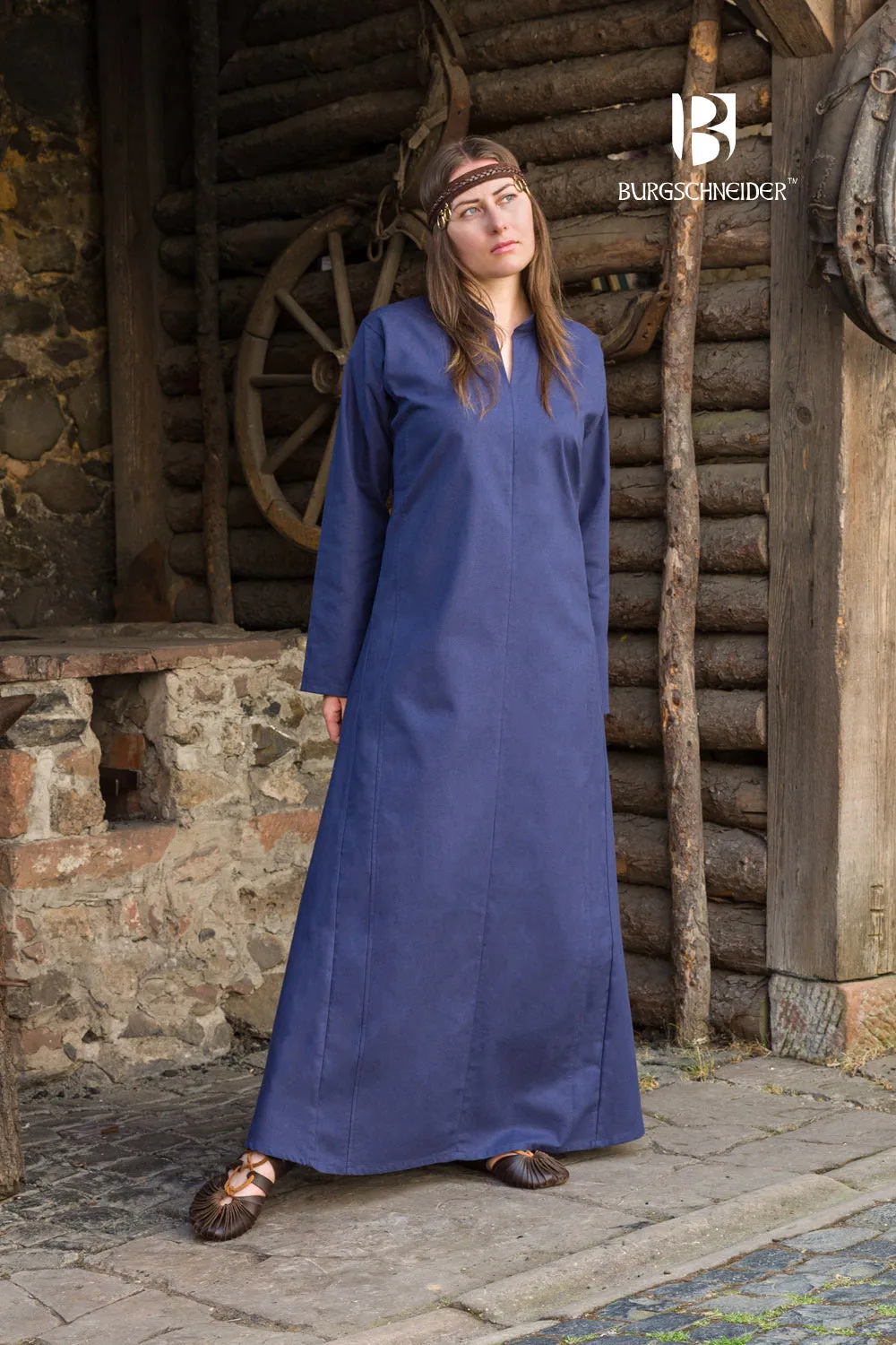 Rus Dress Marzena Dark Blue