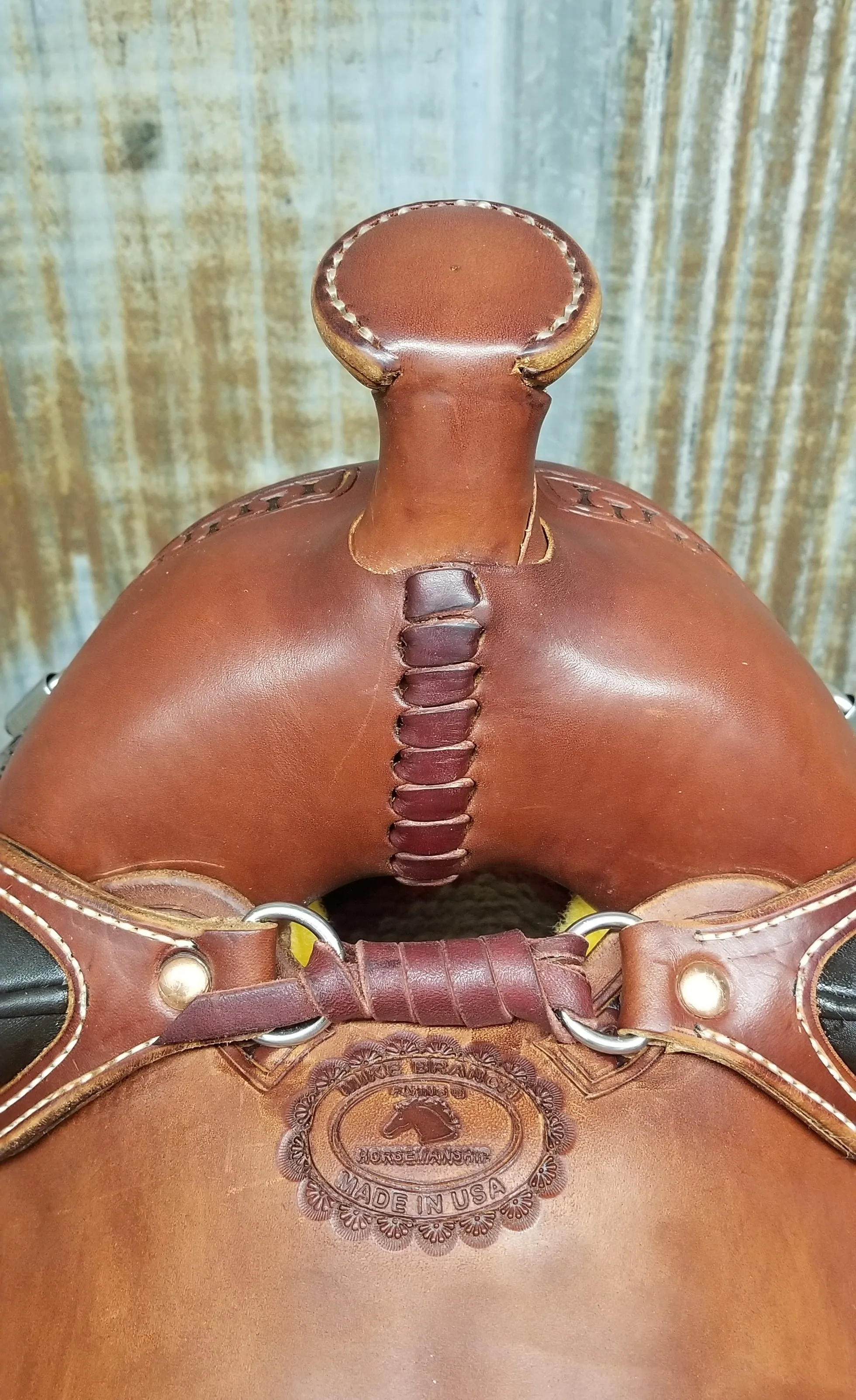 RW Bowman Mike Branch Natural Ride Saddle