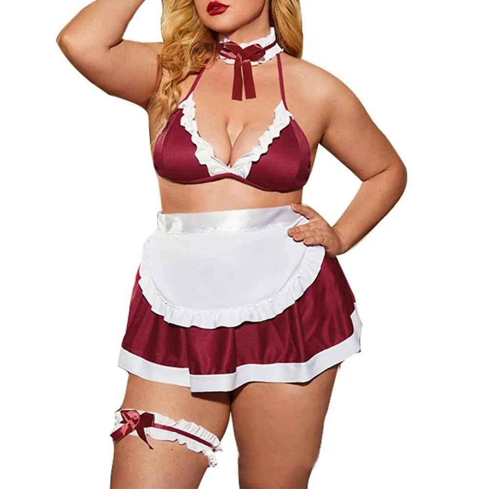 Sexy Maid Dress, Plus Size