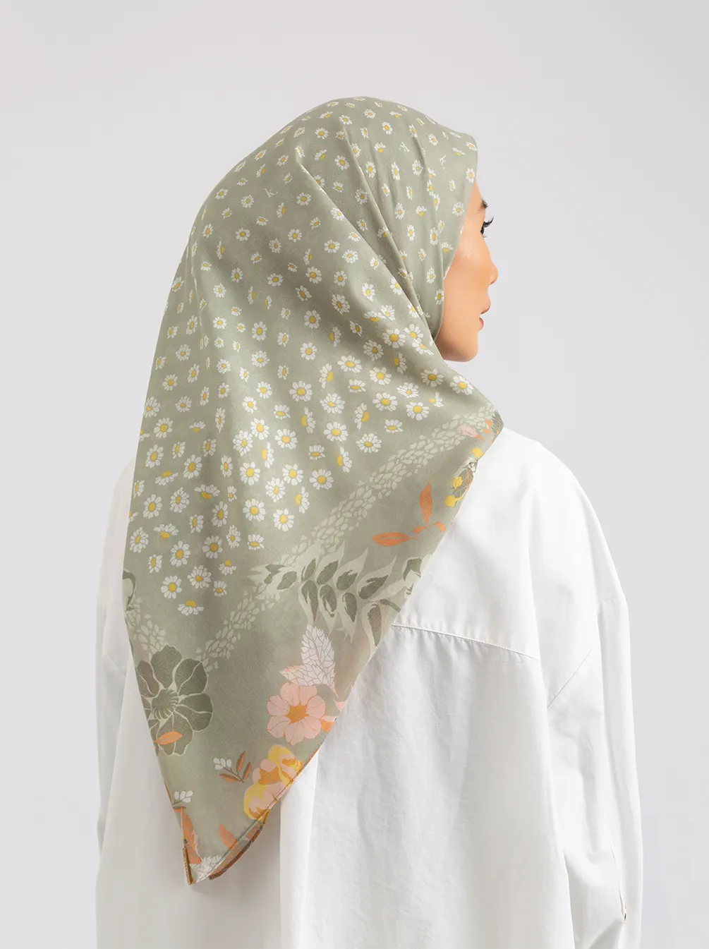 TAZE SCARF PASTEL GREEN