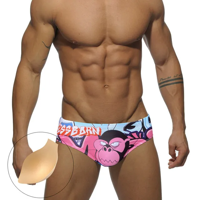 The Gorilla Printed Pattern Men Brief