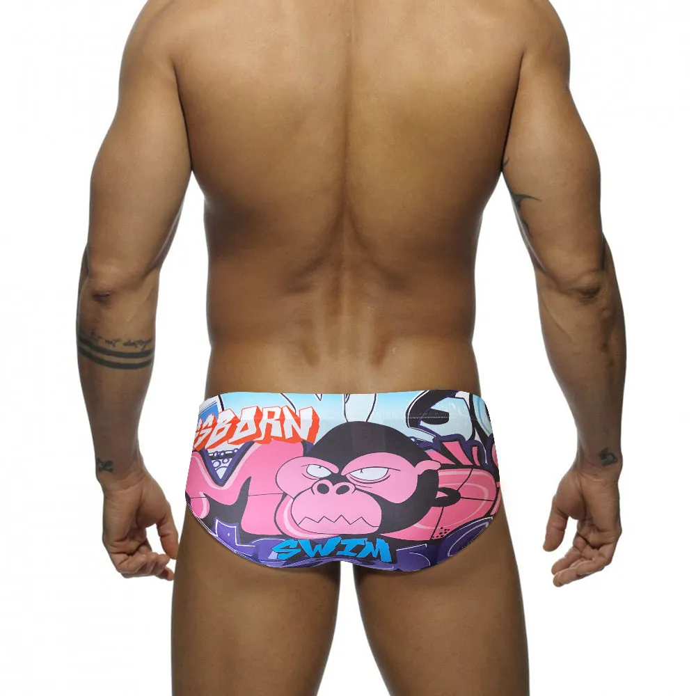 The Gorilla Printed Pattern Men Brief