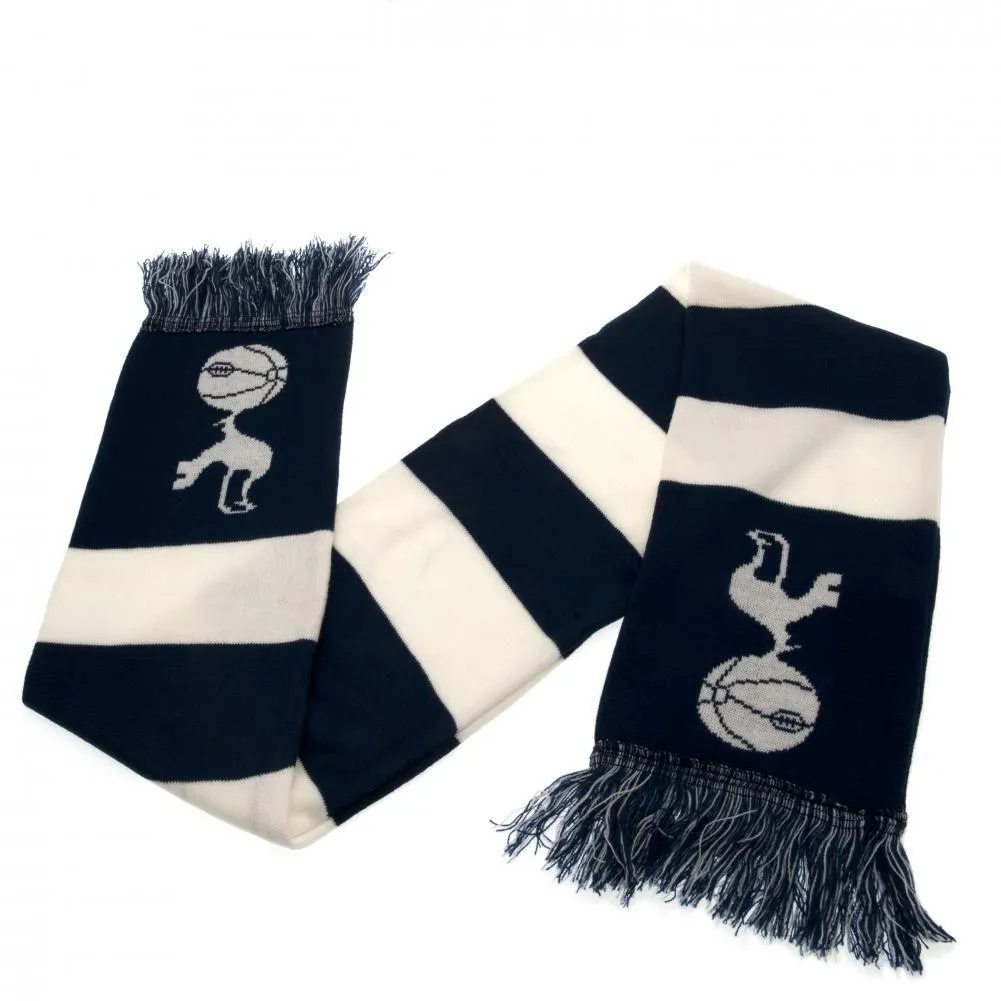 Tottenham Hotspur FC Bar Scarf - Navy Blue and White