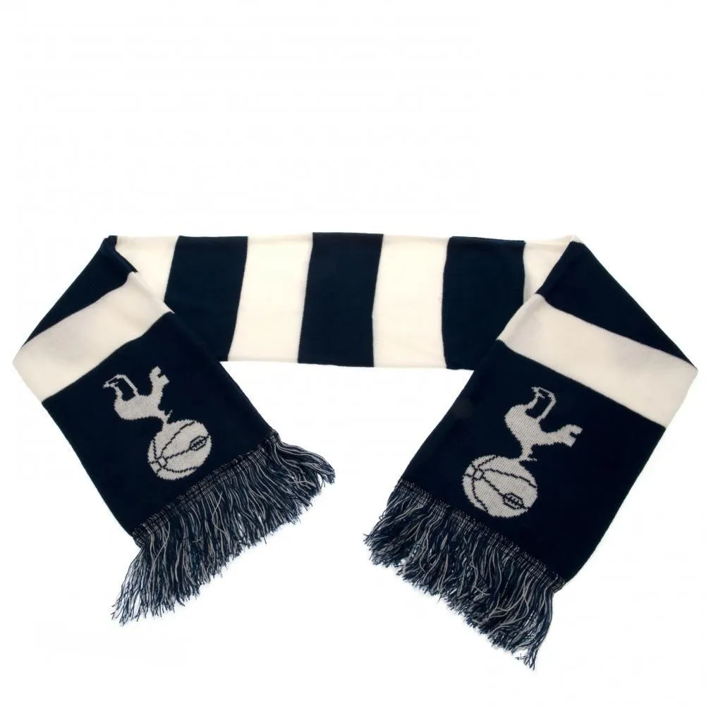 Tottenham Hotspur FC Bar Scarf - Navy Blue and White