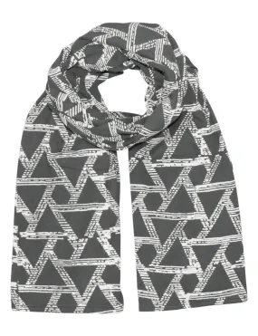 Triangles Organic Scarf