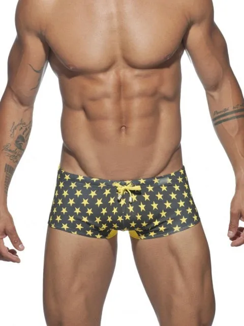 Two-Tone Starts Padded Push Up Briefs