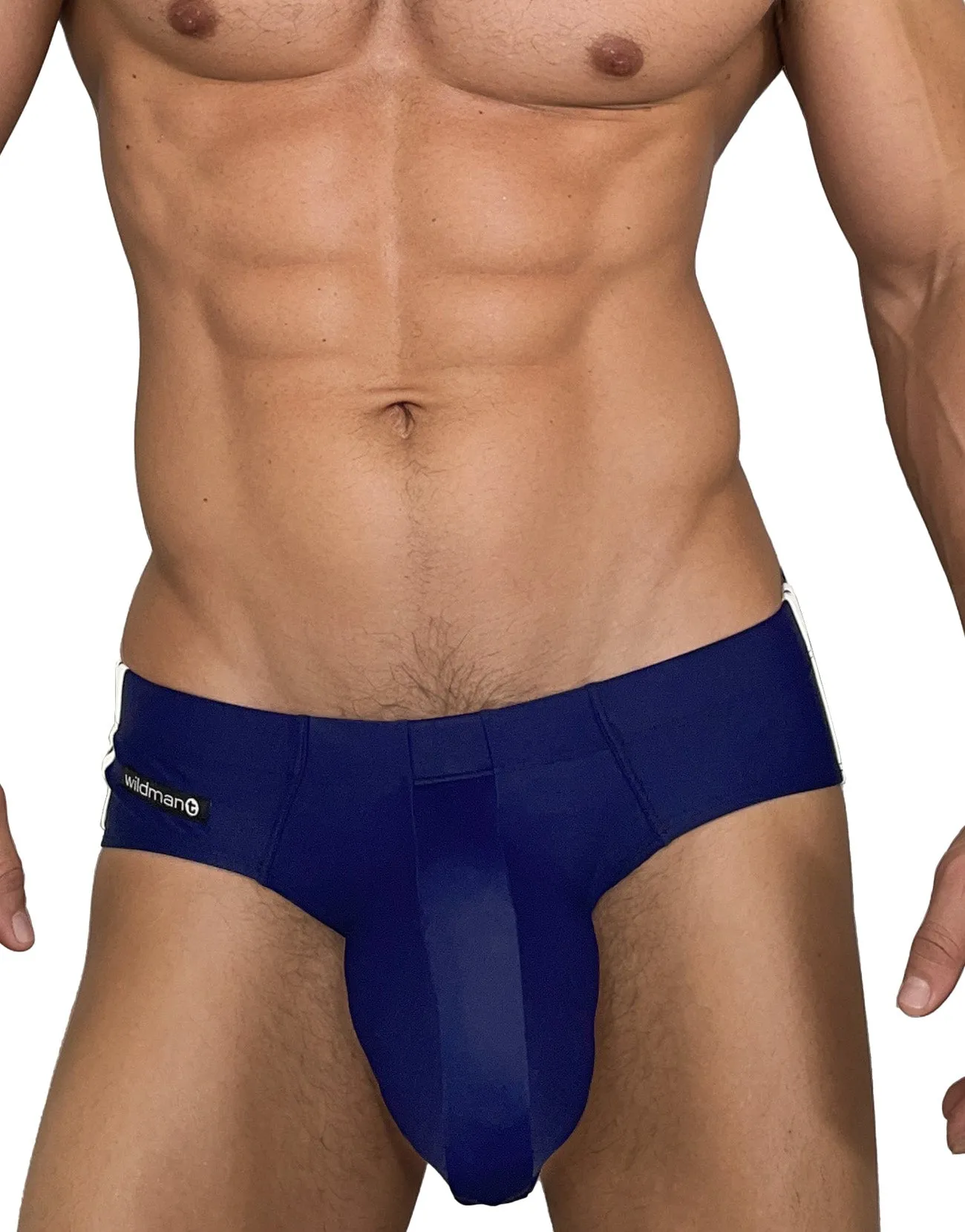 WildmanT Monster Cock Swim Brief Navy